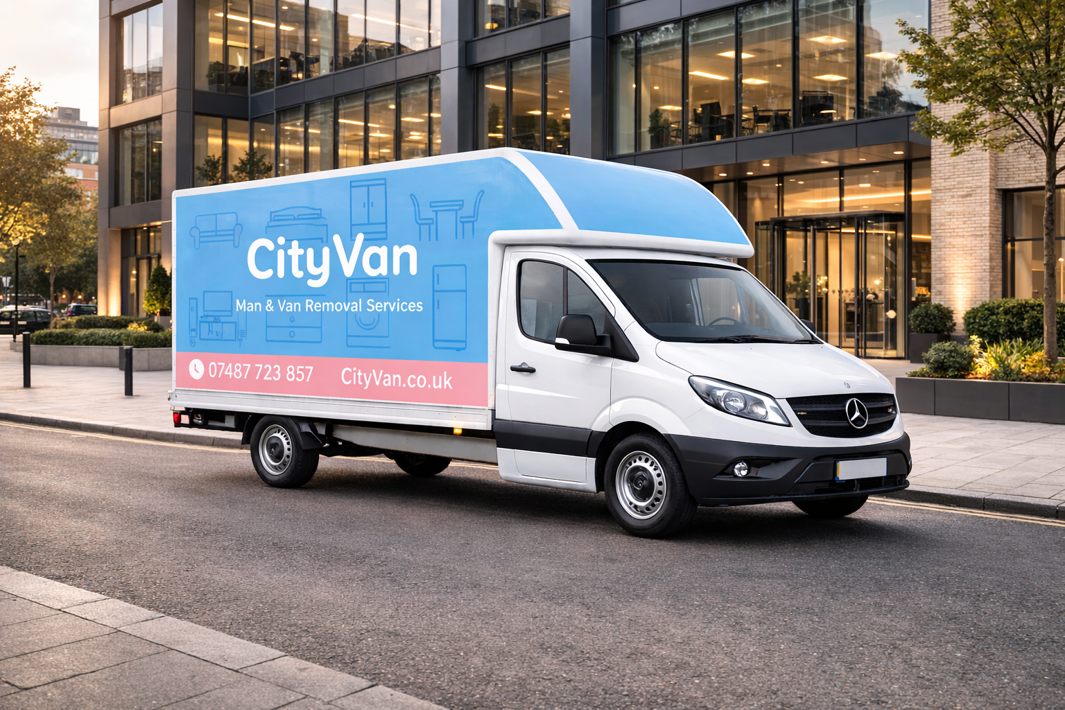 Office removals London team relocating office furniture