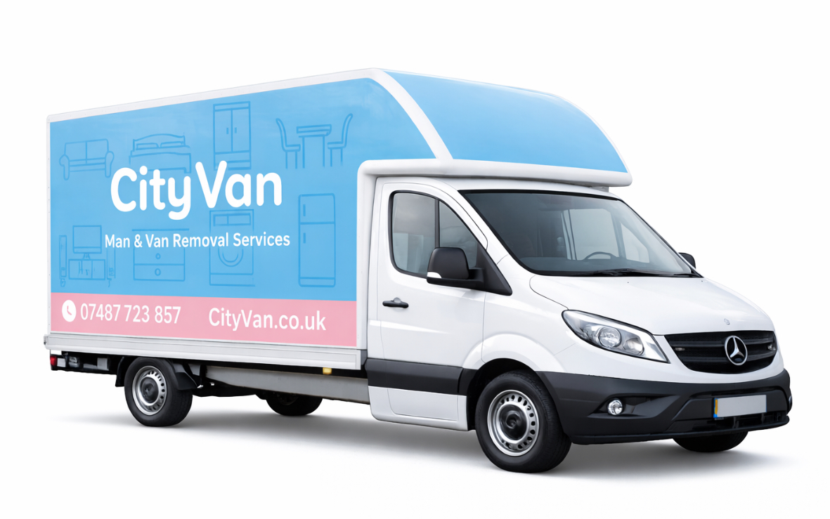 Moving company London. CityVan removal van.