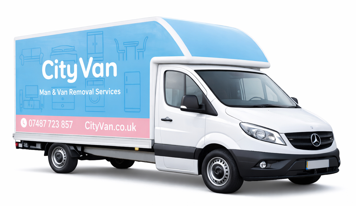 Man and Van London Man and van London service vehicle – CityVan removal van